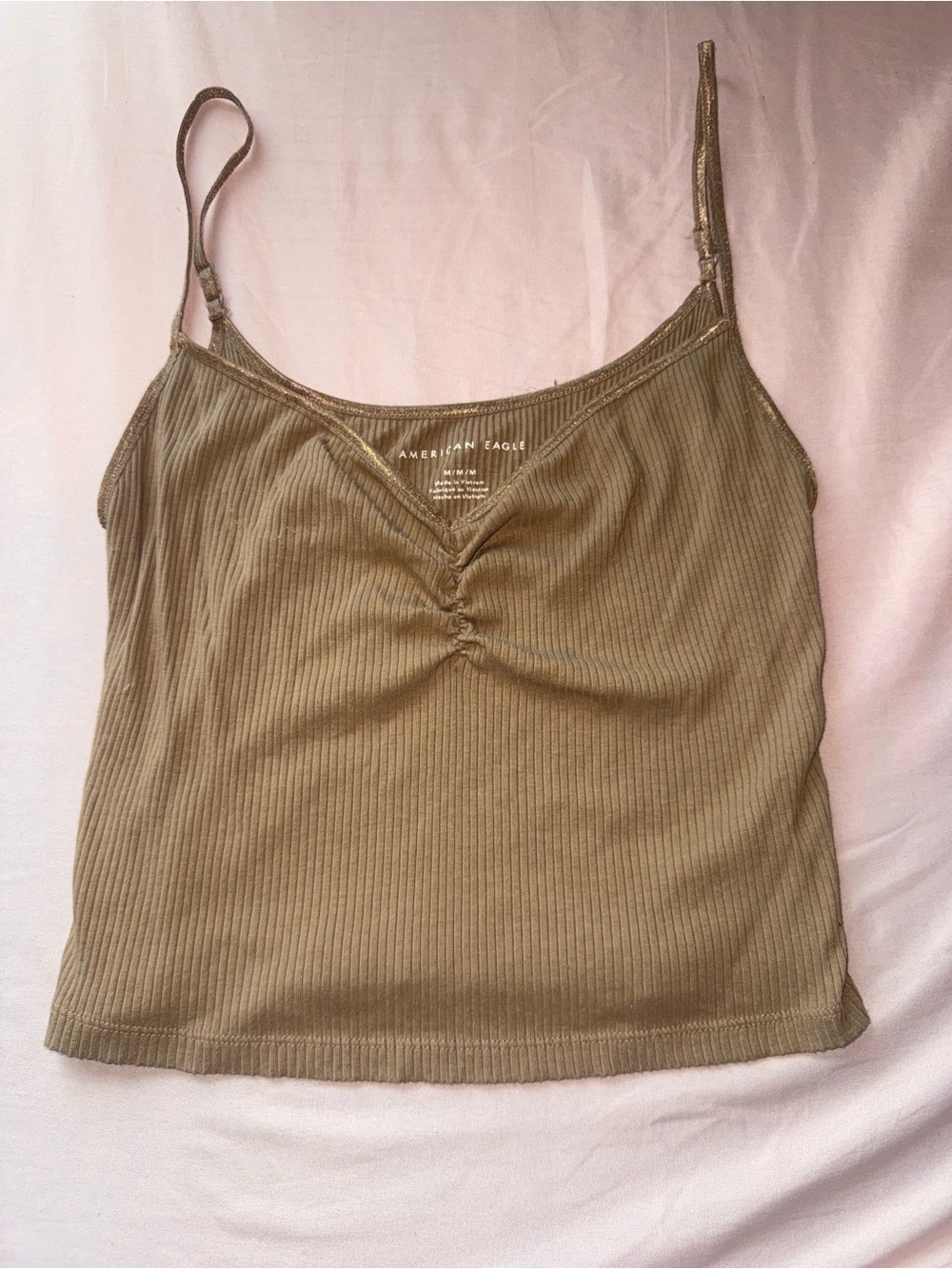American Eagle Outfitters Brown Cami Tank Top